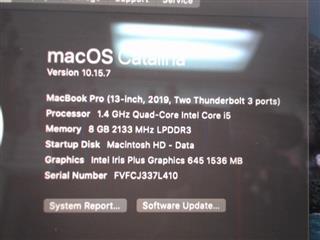 APPLE MACBOOK PRO A2159